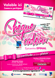 POUR LES COMMER�ANTS : LES CHEQUES CADEAUX EPICENTRE EPINAL
