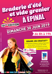 DEBALLAGE d'ETE � EPINAL 1er DIMANCHE DES SOLDES