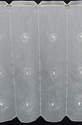 Rideau Brise-bise brod� 50 ou 70cm 