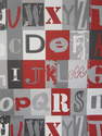 Papier peint Rasch alphabet
