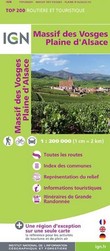 Massif des Vosges, Plaine d'Alsace. Carte IGN - Carte de randonn�e - LE CHIQUITO MAISON DE LA PRESSE  - Voir en grand