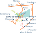 Comment se rendre � Bains les bains ? - HOTEL DES SOURCES**