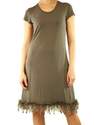 Robe froufrou grise - Akela key