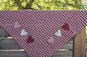  Surnappe Les Alpes 85cm x85 cm - LA CORDE A LINGE