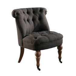 FAUTEUIL CAPITONNE - STYLES DECORATION